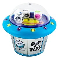 Pop-A-Tops — Match-A-Martian — Travel-Friendly Game With Pop-up Dice Fun — For Kids Ages 6 and Up