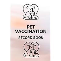 PET VACCINATION RECORD BOOK