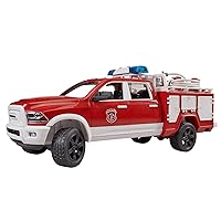 Bruder 02544 RAM 2500 Fire Service Truck with Light and Sound Module