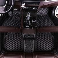 Custome Car Mats Accessories All Weather Floor mats Compatible with Automotive Floor Mats Passenger car mats (All Black)