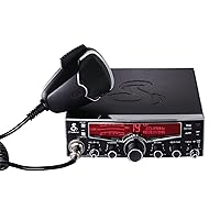 Cobra 29LX AM Professional CB Radio - Emergency Radio, Travel Essentials, NOAA Weather Channels and Emergency Alert System, Selectable 4-Color LCD, Auto-Scan and Radio Check, Black