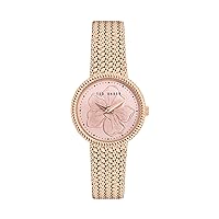 Ted Baker Ladies Stainless Steel Rose Gold Bracelet Watch (Model: BKPEMF3039I)