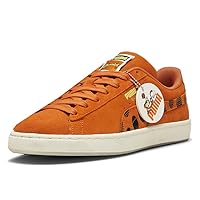 Puma Mens Suede X Cheetah Lace Up Sneakers Shoes Casual - Orange - Size 13 M