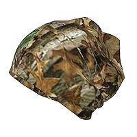 Novelty Skull Hat Camo-Deer-Camouflage-Hunting Beanies Stretch Knit Beanie Hat Cap for Girls Boys