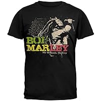 Bob Marley - No Woman T-Shirt - Medium Black