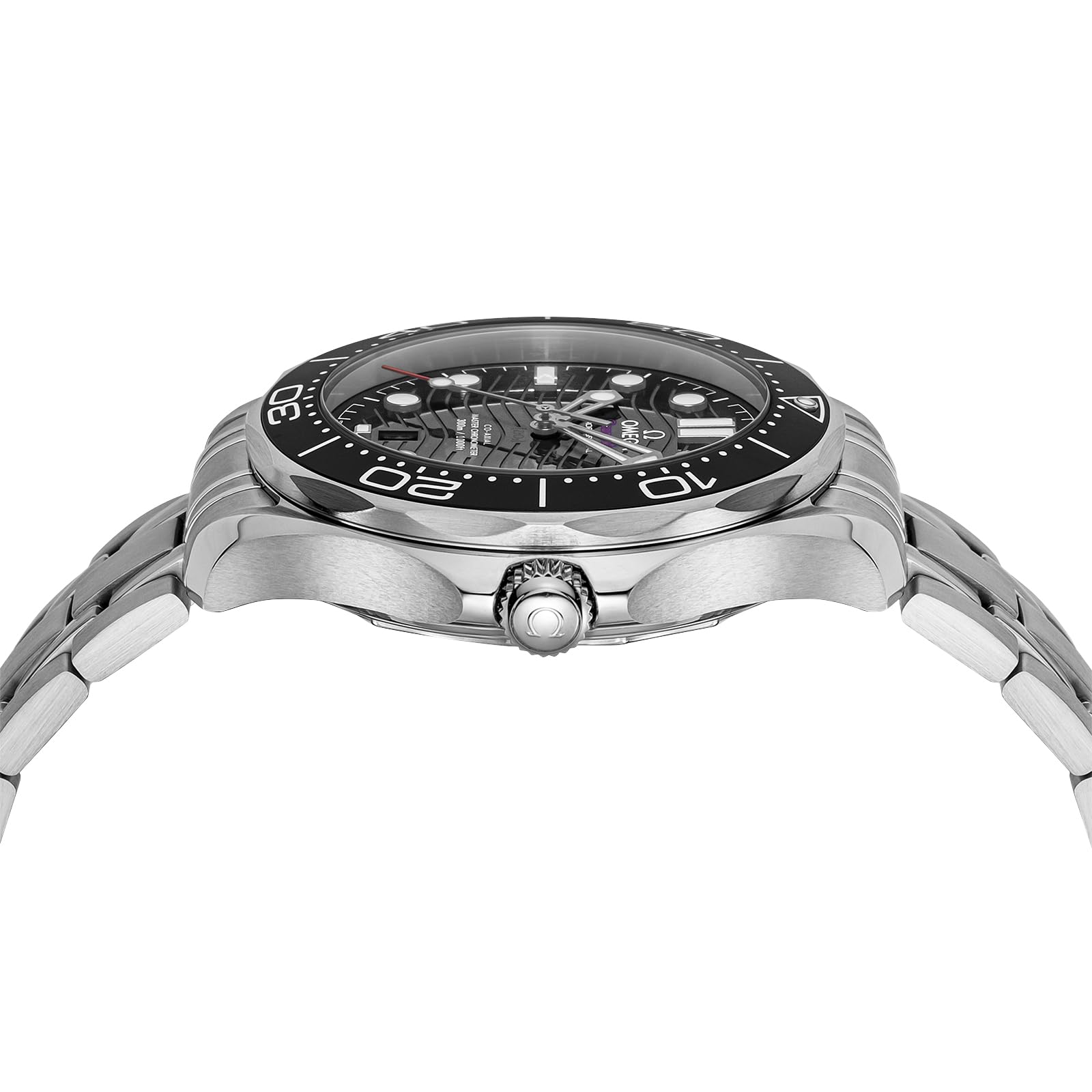 Omega Watch 210.30.42.20.01.001 Seamaster Coaxial 42mm 300m Waterproof SI [Parallel Import], Black, Bracelet Type
