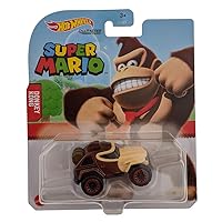 Hot Wheels Gaming Character Car Super Mario 2020 Series-Donkey Kong Vehicle(7/8)