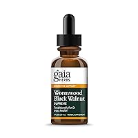 Gaia Herbs Wormwood Black Walnut Supreme, 1 fl oz (30 ml)