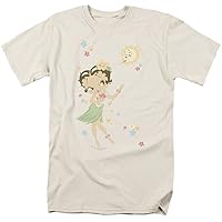 Betty Boop - Hula Flowers T-Shirt Size M
