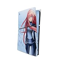 MightySkins Skin Compatible with Playstation 5 Slim Digital Edition Console Only - Anime Spy | Protective, Durable, and Unique Vinyl Decal wrap Cover | Easy to Apply | Made in The USA