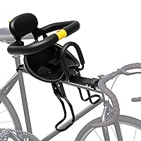 Gdrasuya10 Kids Bike Seat, Front Mount Child Bike Seat for Adult Bike, Universal Toddler Bike Seat, Kids Front Bicycle Seat Safety Carrier for Hybrid Cruiser Bicycles