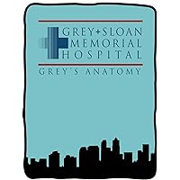 Seven Times Six Grey's Anatomy Grey + Sloan Memorial Hospital Blanket 46