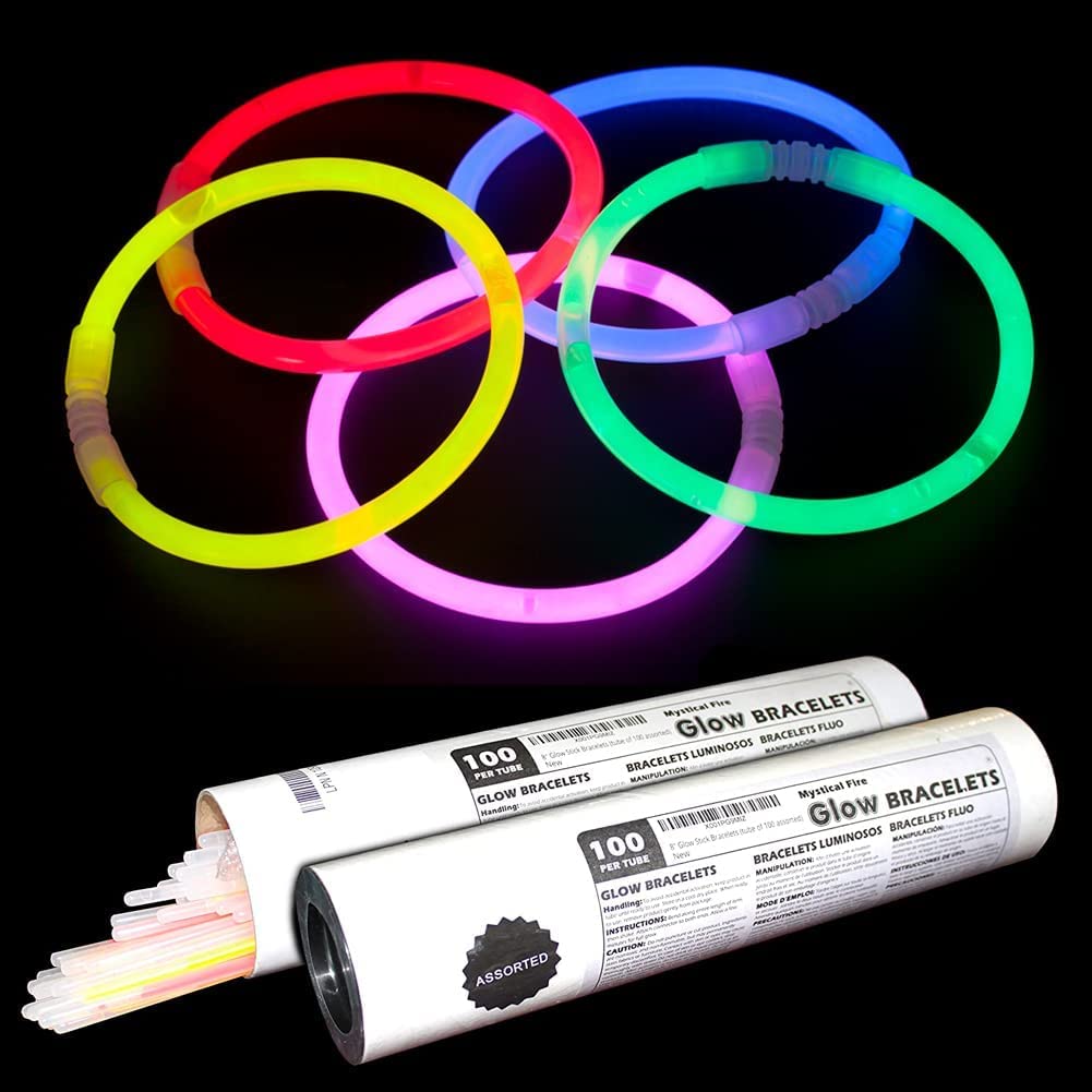 Assorted Color Premium Glow Bracelets - Glowarehouse.com