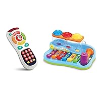 Stone and Clark Early Learning Toy Bundle for Babies - Remote Control & Musical Play Station