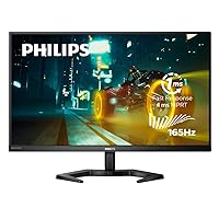 PHILIPS Momentum 27M1N3200VL 27'' Gaming Monitor, Full HD @ 165 Hz, 1 ms Response Time, AMD FreeSync Premium, 4-Year Advance Replacement, Black, Xbox PS5 Switch