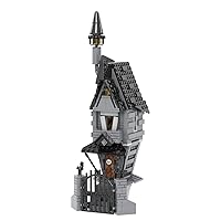 MOOXI-MOC Halloween Nightmare Before Christmas Jack's House Sally Building Set,Creative Building Block Toy Kit Gifts for Children(443pcs)