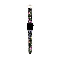 Ted Baker Floral Printed Leather Strap for Apple Watch® (Model: BKS38S308B0)