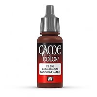 Vallejo Game Color Hammered Copper Paint, 17ml