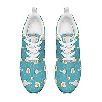 Yellow Duck Running Shoes Women Sneakers Walking Gym Lightweight Athletic Comfortable Casual Fashion Shoes