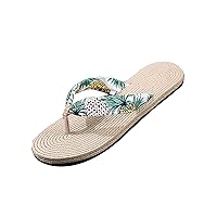 Travel Slippers for Women Comfy Slip on Womens Flip Flops Vintage Pluse Size Summer Mules Shoes