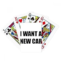 I Want A New Car Poker Playing Magic Card Fun Board Game
