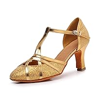Dancing Heels For Women Latin Dance Shoes For Indoor High Heels 5.5/7cm Womens Salsa Tango Party Girls Sandals