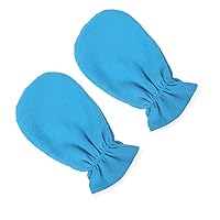 1pair Heat Mitts Elastic Covers Gel Moisturizing Warming Exfoliating Lotion Mask Machine Hands Blue Beauty Cover Sleeping Skin Salon Mittens Preservation Hot Oil, Paraffin
