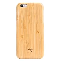 WOODCESSORIES - EcoCase Slim Series - iPhone 6 / iPhone 6s Case, Cover, Protection Made of Real, Sustainable Wood Premium Design (Bamboo)