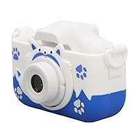 Children Camera, Eye Protection HD Video Camera 40MP Photo 2in IPS Screen 1080P Video Mini for People Aged 6 and Above (Blue)