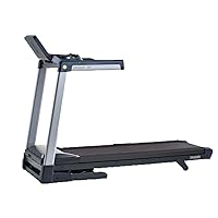 Foldable Treadmill with Touchscreen Display, Walking Jogging Running