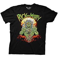 Ripple Junction Rick and Morty Nuclear Ghoul Witch Adult T-Shirt Officially Licensed