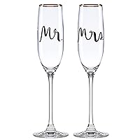 Kate Spade New York 880361 Bridal Party 2-Piece Champagne Flute Set