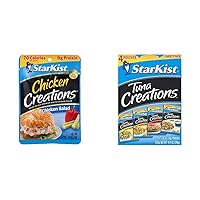 StarKist Chicken and Tuna Creations Variety Bundle (12 Pouches)