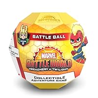 Funko Marvel Battleworld: Series 2 Treachery at Twilight Collectable Adventure Game Battle Ball Includes 2 x Collectable Characters & Battle Cards - Ideal for Ages 6+