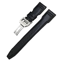 Thick Real Leather Calfskin Watchband 20mm 21mm 22mm For IWC Big PILOT Spitfire TOP GUN IW5009 IW3777 Rivets Cowhide Watch Strap Tool