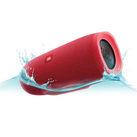 Charge 3 - Waterproof Portable Bluetooth Speaker (Red)