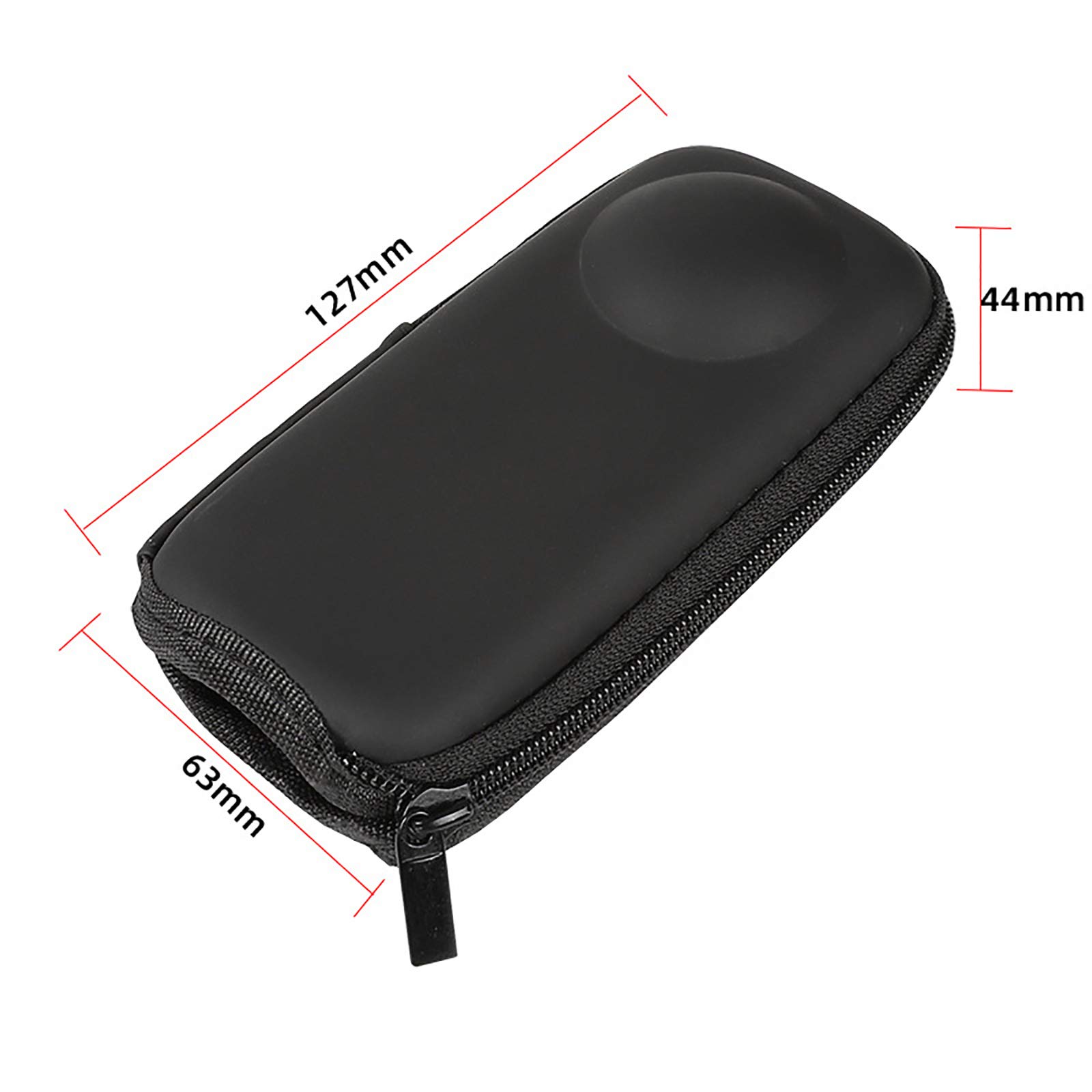 LICHIFIT Portable Carrying Case Storage Bag for Insta360 One X3/One X2/One X Action Camera Water-resistance Mini Protective Hard PU Shell Box Accessories