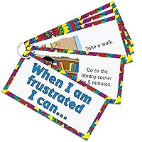 Really Good Stuff When I Am Frustrated Card Set for The Classroom or at Home Kids Activity - Grade K-3 - Help Kids Identify Emotions with Techniques on How to Manage Feelings and Emotions
