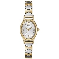 Women's T26301 Kendall Circle Two-Tone Stainless Steel Expansion Band Watch
