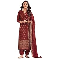 Stitched Pakistani Designer Shalwar Kameez Plazzo Pant Dupatta Suits Indian Heavy Worked Salwar Dress