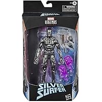 Hasbro Marvel Legends Series Avengers 15-cm Collectible Action Figure Toy Silver Surfer with 6 Accessories