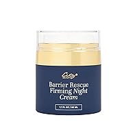 Barrier Rescue Firming Night Cream - Plump & Smooth - Overnight Moisturizer with Peptides & Lipids - Solution for Dry Skin, Wrinkles, & Sagging - Anti-Aging Cruelty-Free Skin Care