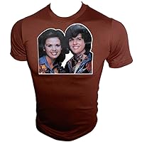 Vintage Donnie and Marie Osmond Variety Show Promo Signature T-Shirt