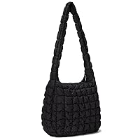 Puffer Tote Bag for Women Quilted Tote Bag Quilted Crossbody Bag Lightweight Padding Pufferr Shoulder Bag