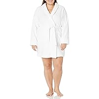 Amazon Essentials Women's Mid-Length Plush Robe (Available in Plus Size)