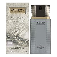 Lapidus By Ted Lapidus For Men. Eau De Toilette Spray 3.3 Ounces