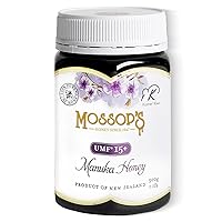 PRI Mossop’s Manuka Honey UMF 15+, MGO 514+ 1.1lb New Zealand Raw Monofloral Manuka Honey