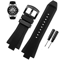 29x13mm Silicone rubber Concave convex Watch Strap For Michael Kors MK9019 MK8295 MK8492 MK9020 MK9020