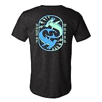 Mens Electric Hammerhead Sharks Scuba Diving T-Shirt