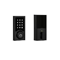 99190-004 Contemporary Premis Smart Lock Works with Apple HomeKit, Iron Black